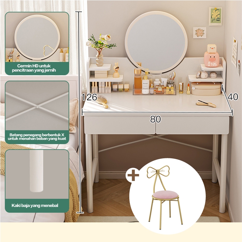 Jual Pipi Furniture Meja Rias Dressing Table Meja Rias Minimalis