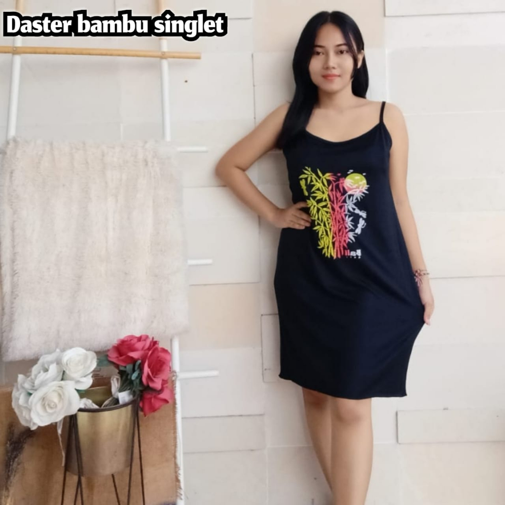 Jual DASTER TALI SATU SABLON BAMBU BALI -B | Shopee Indonesia