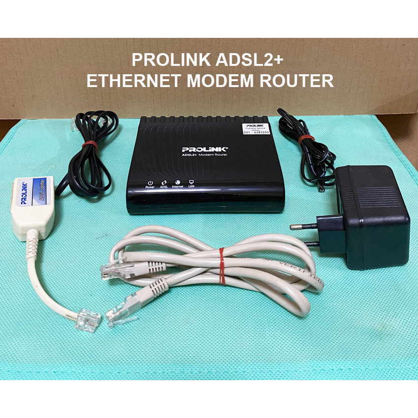 Jual MODEM ROUTER ADSL2+ PROLINK Shopee Indonesia