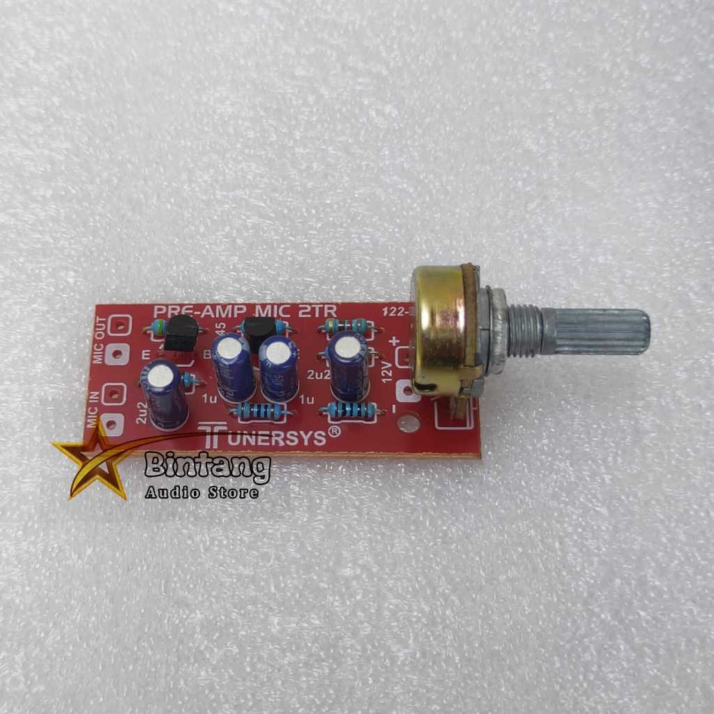 Jual PreAmp Mic 2 TR Pre 2 Transistor Product CKJ 512 Original Shopee Indonesia