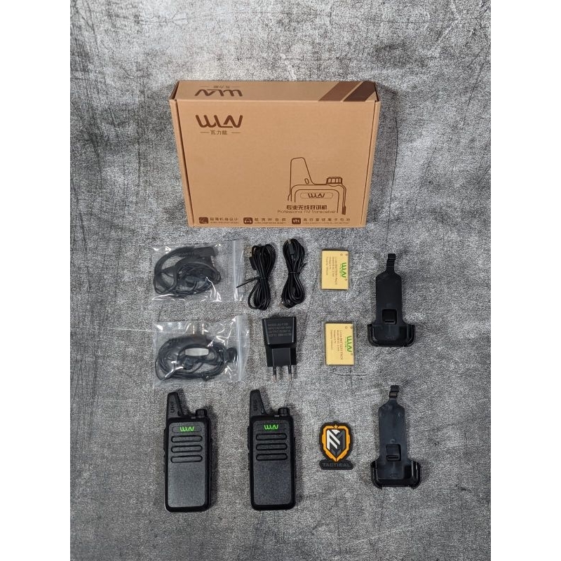 Jual Ht Wln In Box Kd C Hitam Kd C Uhf Shopee Indonesia