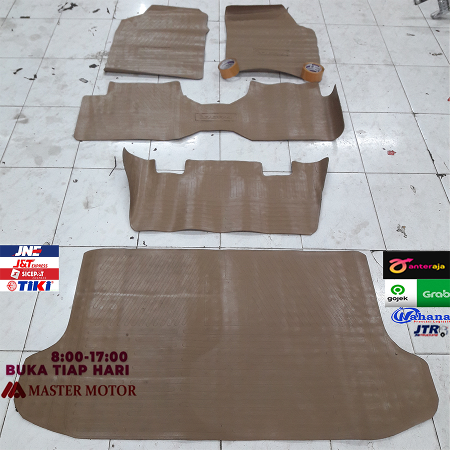 Jual Karpet Karet Xenia Sigra Avanza Lama warna BEIGE 1 set 2004 2005