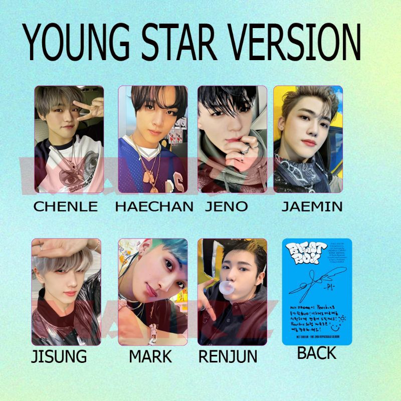Jual (BISA SATUAN) NCT Dream Beatbox Unofficial Photocard | Shopee