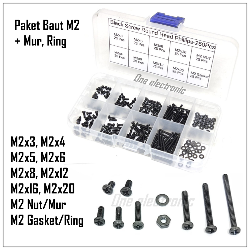 Jual Paket Pcs Baut Ssd M Mur Ring Hitam Black Screws Nut Gasket Laptop Notebook Tablet Hp