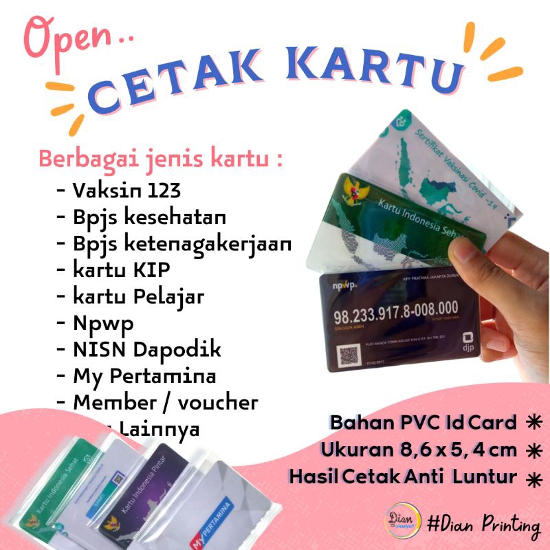 Jual Id card / Kartu | Shopee Indonesia