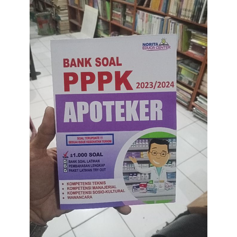 Jual Buku Soal Pppk Terbaru Apoteker Tahun 2023 2024 | Shopee Indonesia