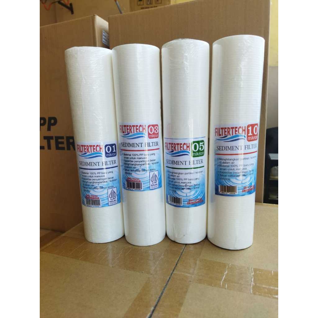 Jual PROMO LAUNCHING Cartridge Filter Air Kotor Sumur Air Galon Sedimen