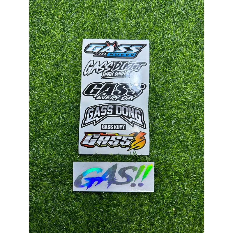 Jual STIKER GASS KUYY PACK ISI 6 pcs | Shopee Indonesia