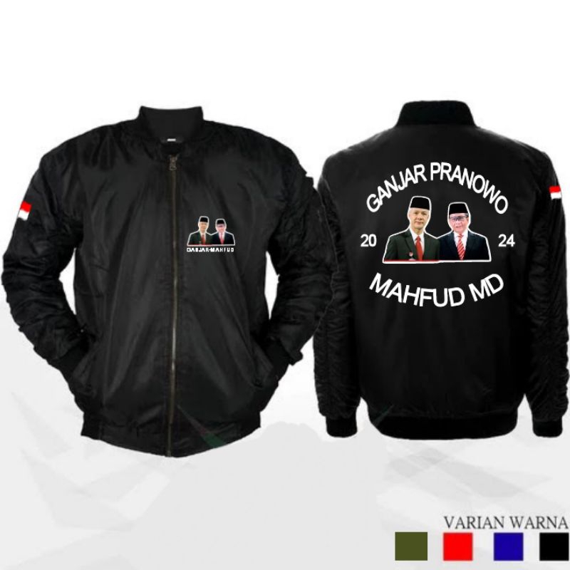 Jual Jaket bomber Ganjar Pranowo Mahfud MD | Shopee Indonesia