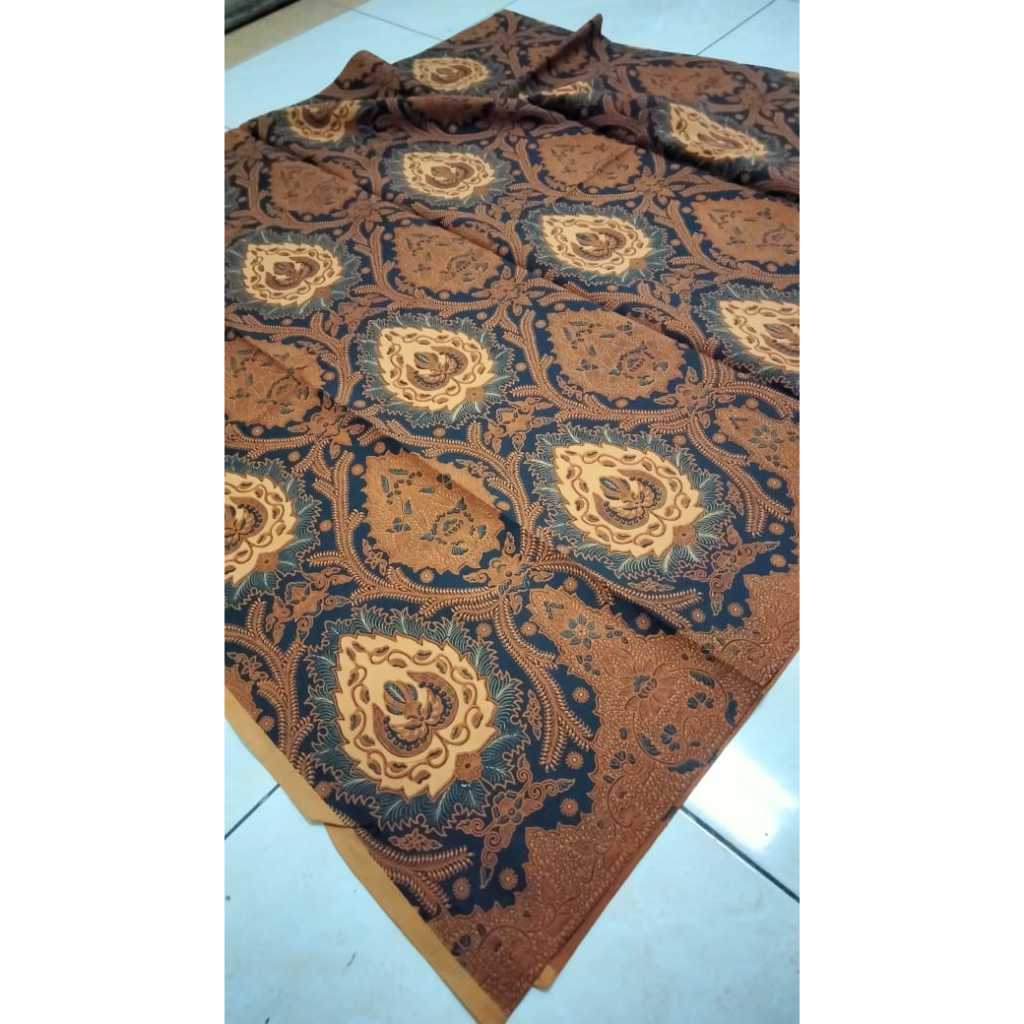 Jual Kain Jarik Batik Solo Motif Sogan Bokor Kencono Shopee Indonesia