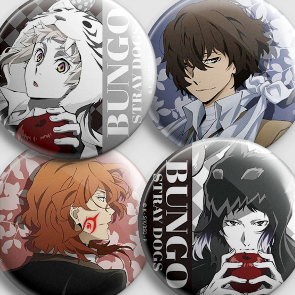 Jual Bungo Stray Dogs Pin The Frustated | Shopee Indonesia