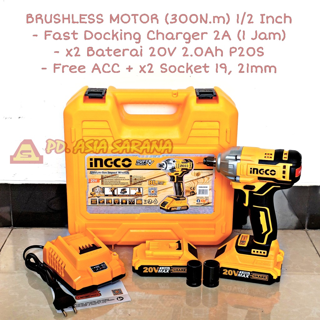 Jual cordless best sale impact wrench