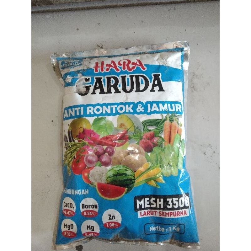 Jual obat calcium anti rontok &jamur GARUDA 1kg | Shopee Indonesia