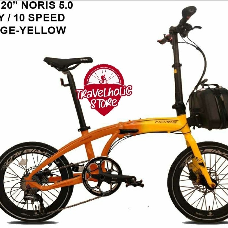 Jual Sepeda Lipat Noris 5.0 20" PACIFIC / Folding Bike Shopee Indonesia