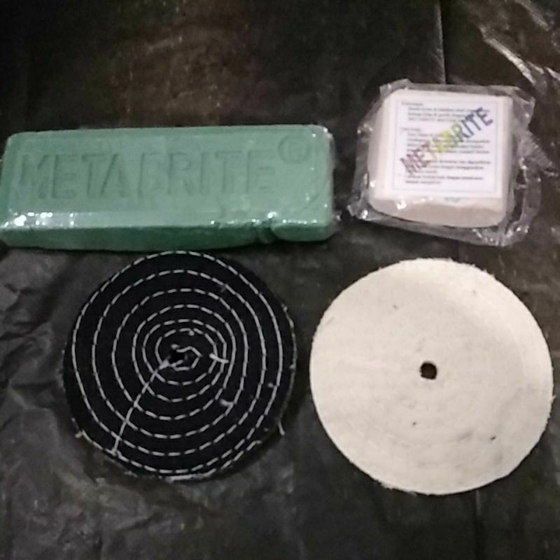 Jual paket 4J4TMPH250 Metabrite batu hijau 250 gram dan batu poles ...