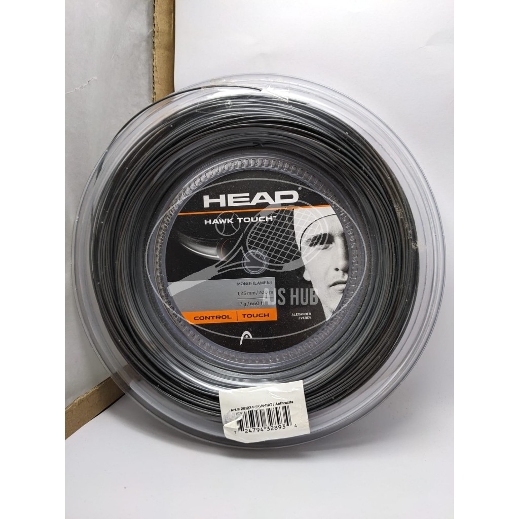 Jual Senar Tenis Head Hawk Touch 1.20 & 1.25 Tennis String - Repack ...
