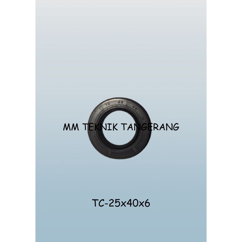 TC 25-40-6 Metric Oil/Dust Seal – 25x40x6mm, Replaces Suzuki 09285-25003
