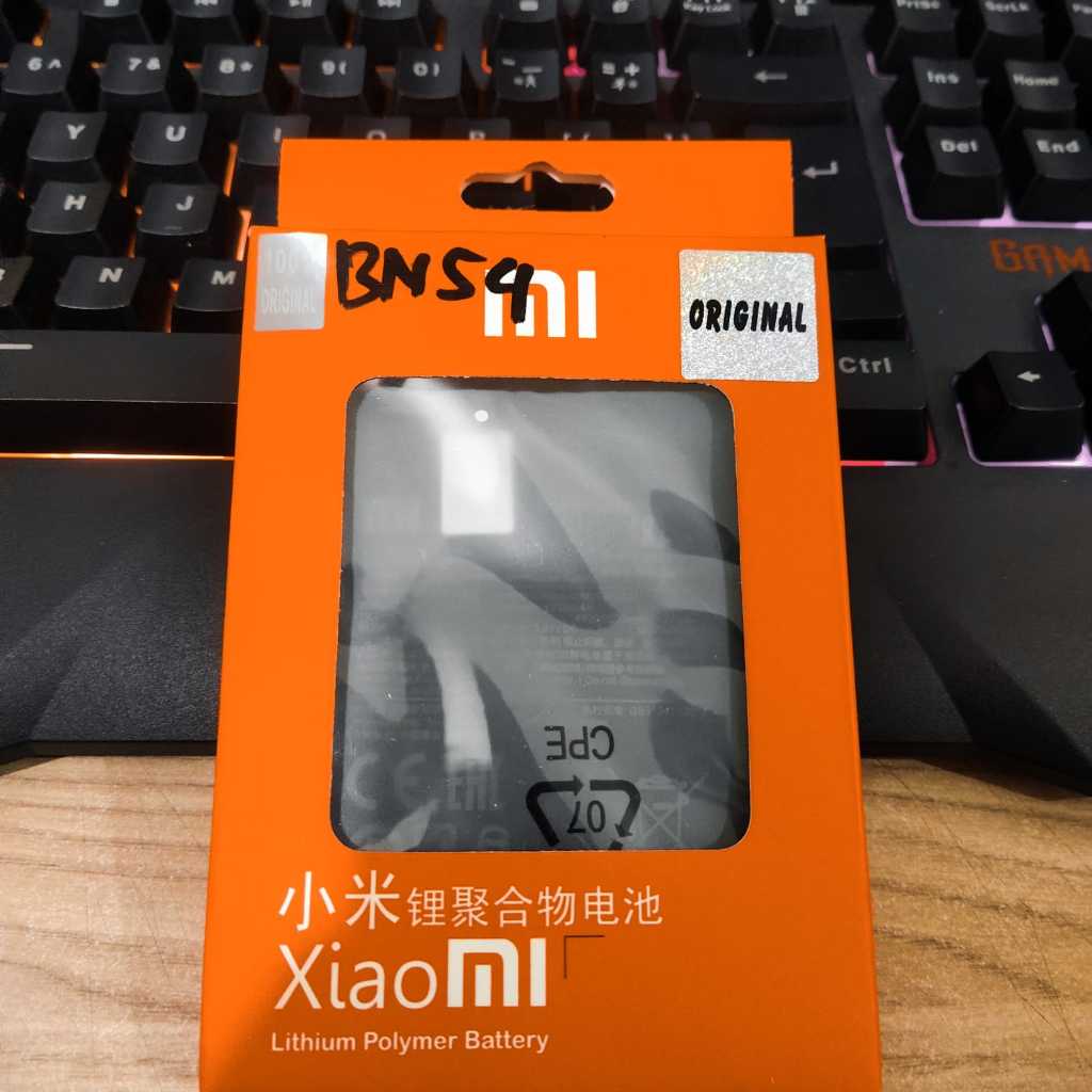 Jual Batre Baterai Battery BN54 BN 54 Original 100% Redmi Note 9 ...