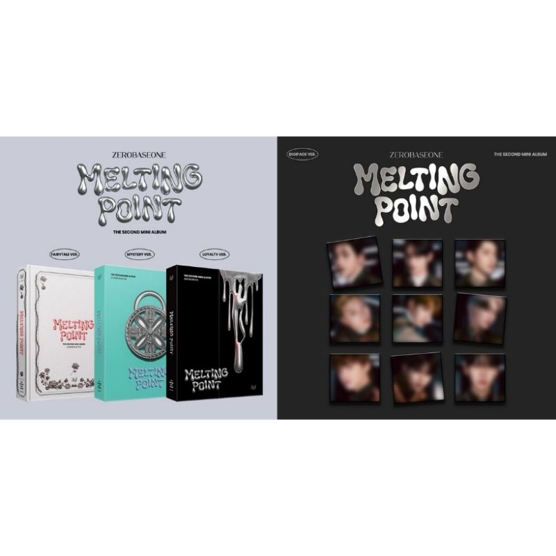 ZEROBASEONE ZB1 Album MELTING POINT Digipack POB PHOTOCARD WITHMUU MAKESTAR