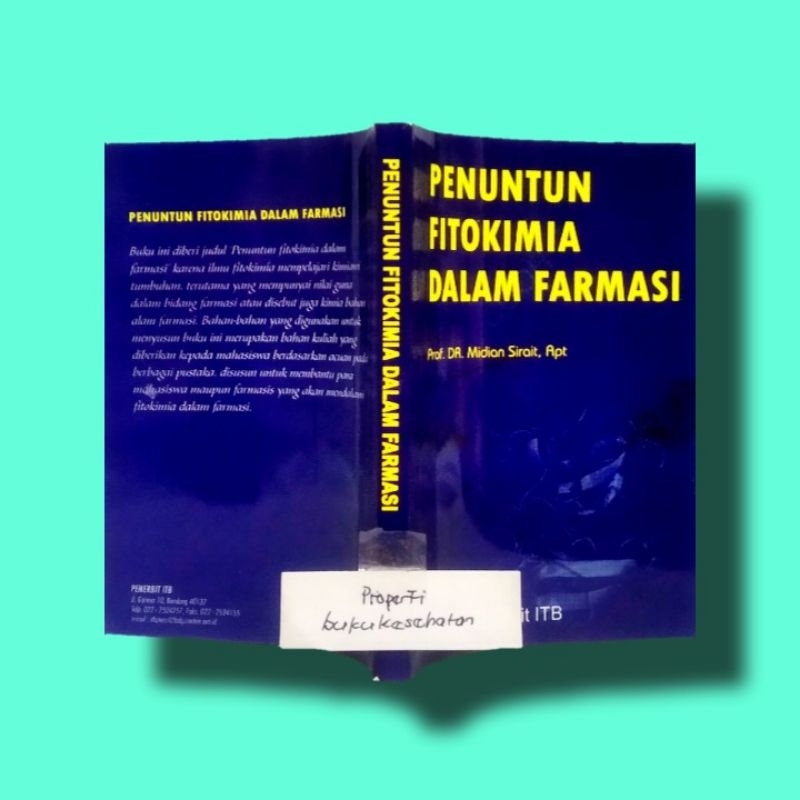 Jual Buku Penuntun Fitokimia Dalam Farmasi Itb Shopee Indonesia