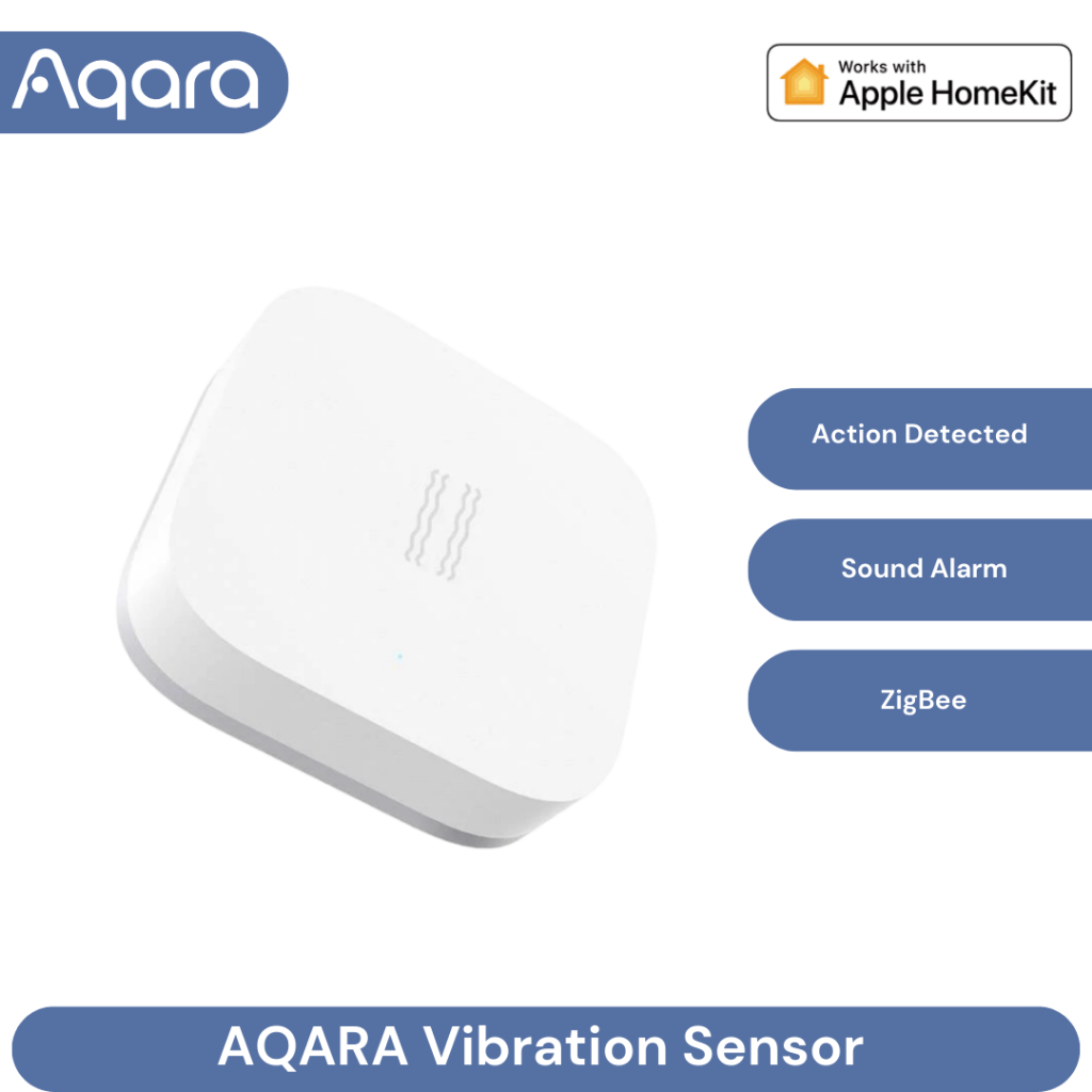 Jual AQARA Smart Vibration Motion Sensor Alarm Detector Gerak Getar