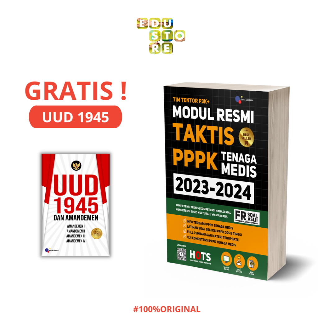 Jual BUKU MODUL RESMI TAKTIS PPPK TENAGA MEDIS 2023-2024 TERBARU ...