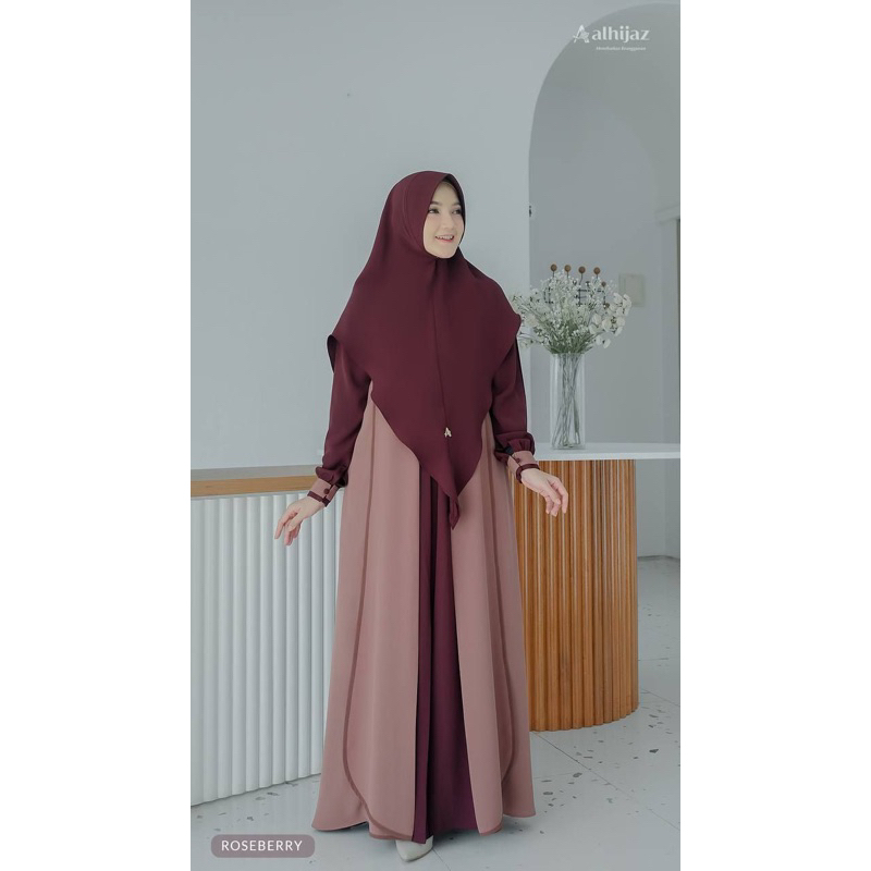 Jual Gamis Set Hijab Syari Terbaru Super Mewah Variasi Cantik Model ...