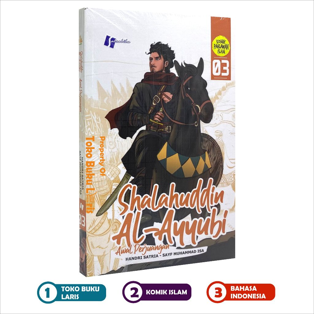 Jual Komik Shalahuddin Al Ayyubi Jilid 3 Komik Pahlawan Islam Awal