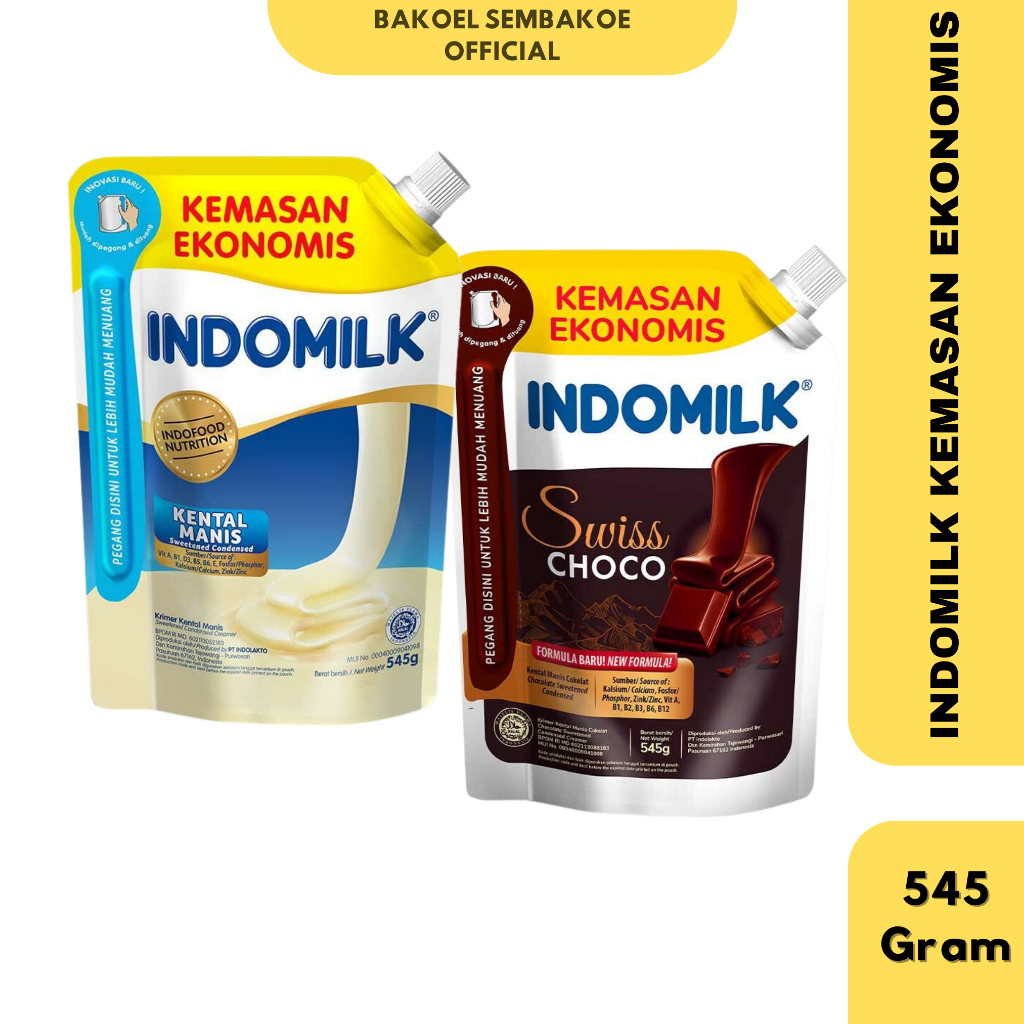 Jual Indomilk Kemasan Ekonomis 545g | Shopee Indonesia