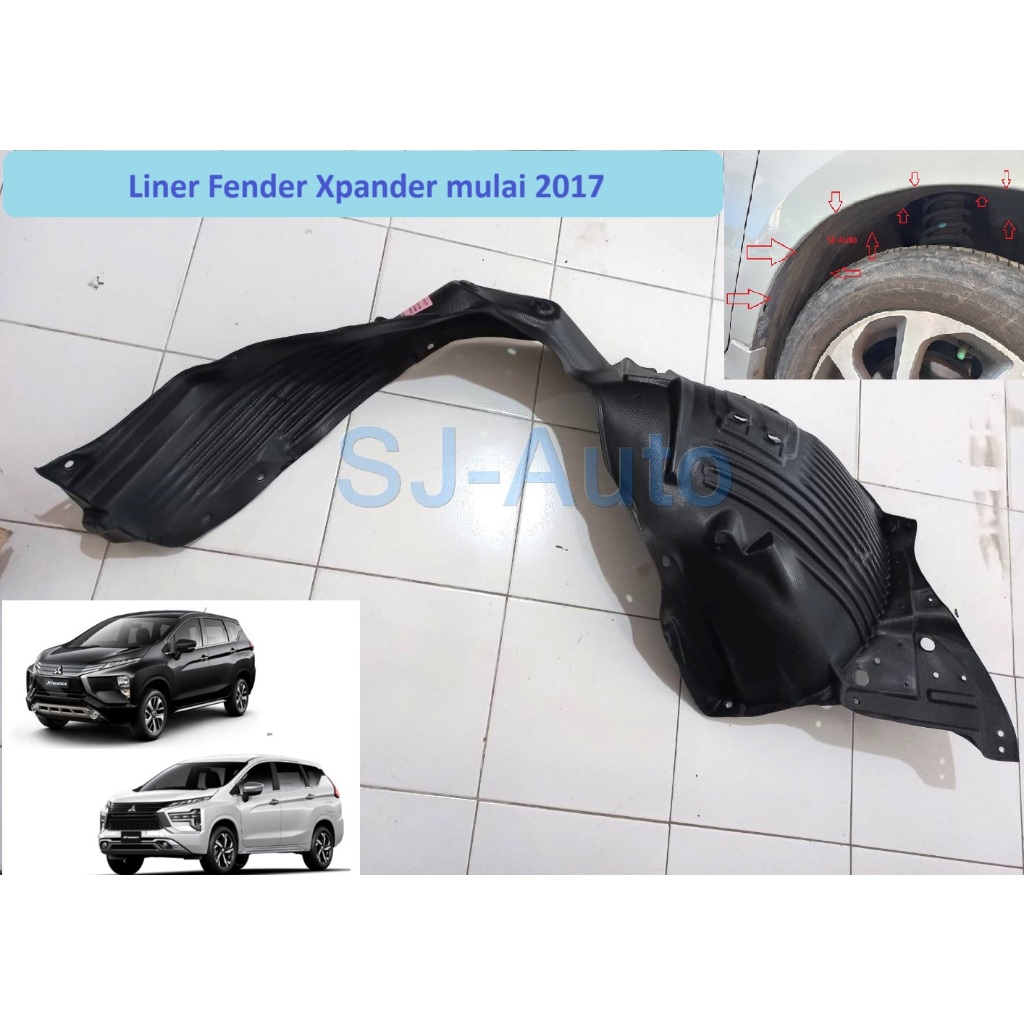 Jual Liner Fender Inner Fender Xpander 20172021 Depan Shopee Indonesia