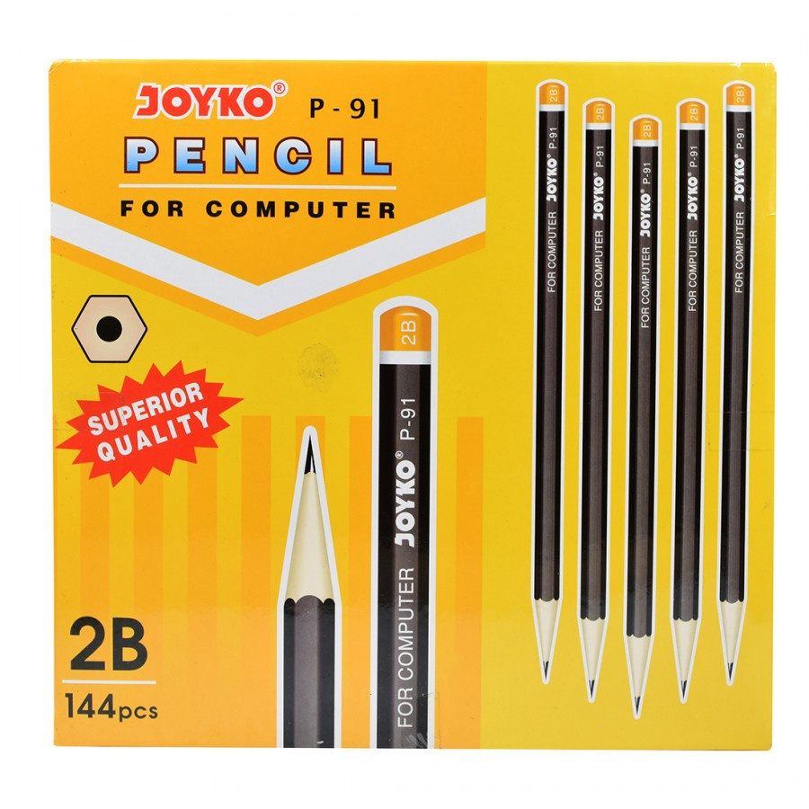 Jual Pencil / Pensil Joyko P-91 / 2B / 1 BOX 12 PCS | Shopee Indonesia