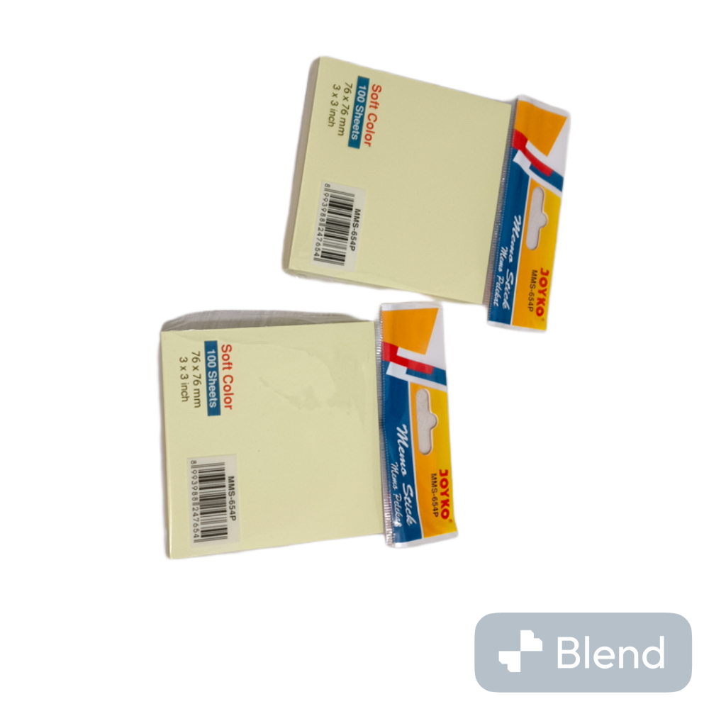 Jual Joyko Sticky Notes Warna Kuning 654P Isi 100 Sheet | Shopee Indonesia