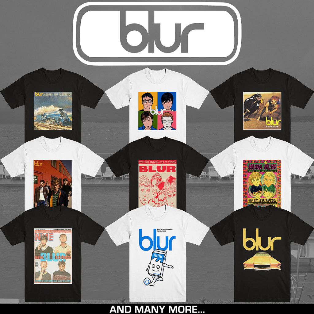 Jual BLUR TSHIRT BAND INDIE ROCK MERCHANDISE Shopee Indonesia
