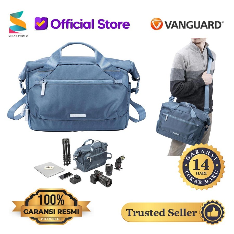 Jual Vanguard Camera Bag VEO FLEX35M Blue Shopee Indonesia