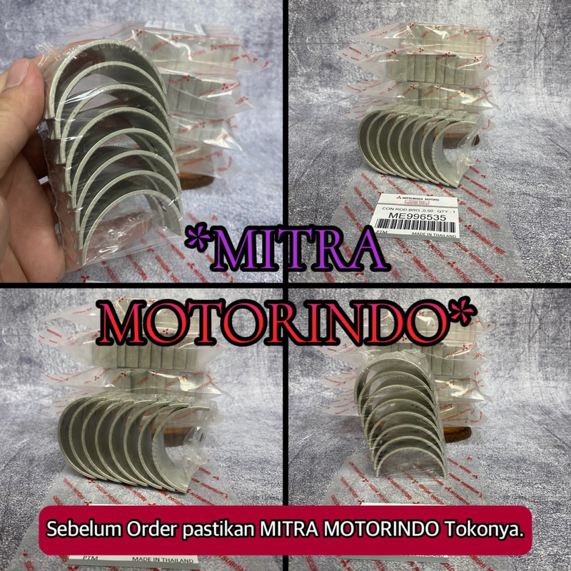 Jual Metal Jalan/Con Rod Bearing Mitsubishi Triton 2.8cc/4M40 0.50 ...