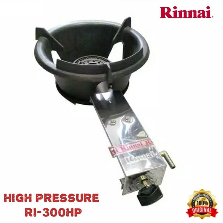 Jual RINNAI RI300 HP Kompor Gas Rinnai High Pressure 1 Tungku Cor RI ...