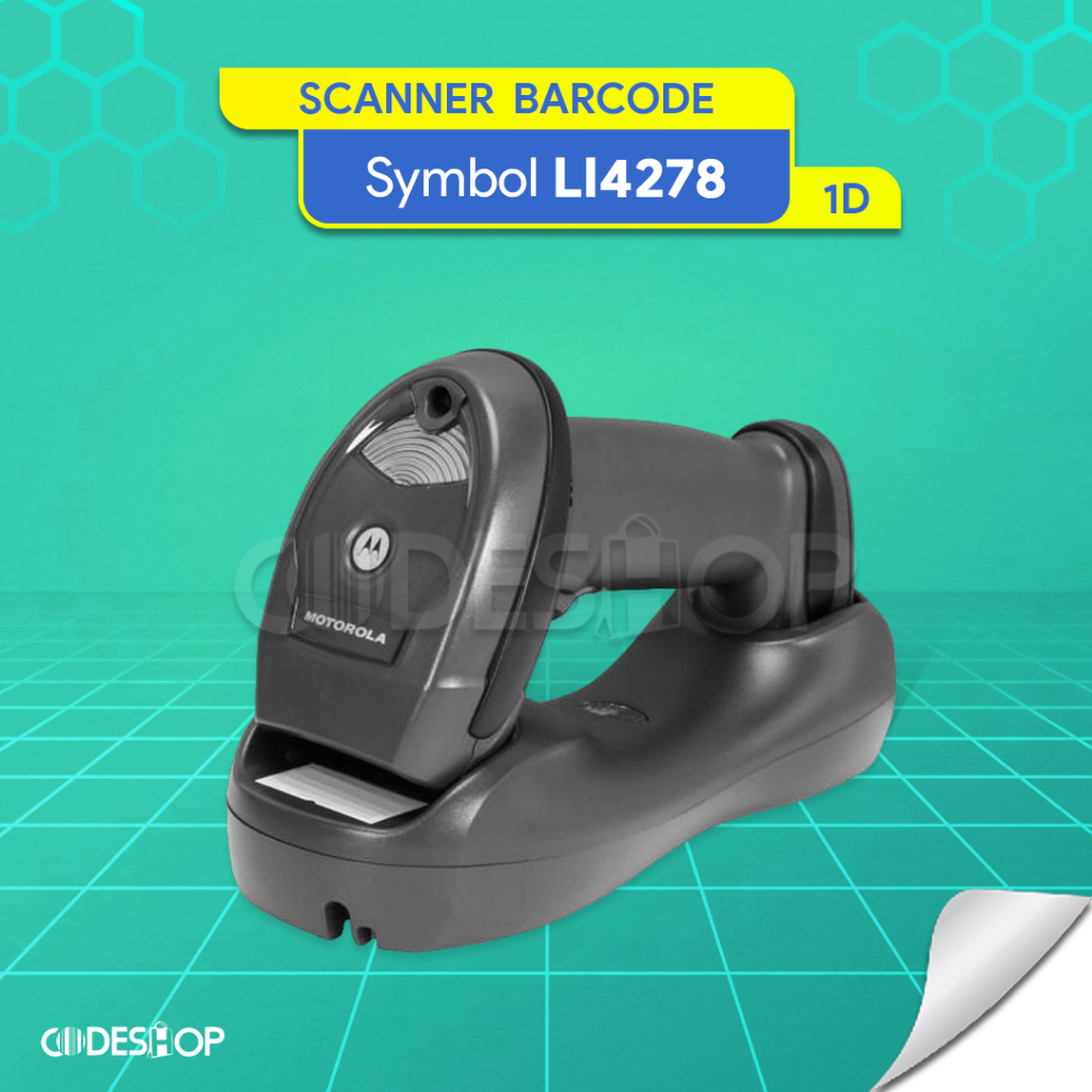 Jual Scanner Barcode 1 Dimensi Symbol Zebra LI4278 USB Wireless Shopee Indonesia