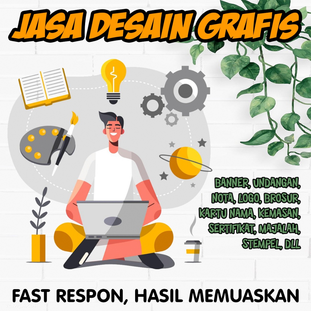 Jual Jasa Desain Grafis Desain Logo Spanduk Banner Kaos Brosur Stiker Label Kemasanan