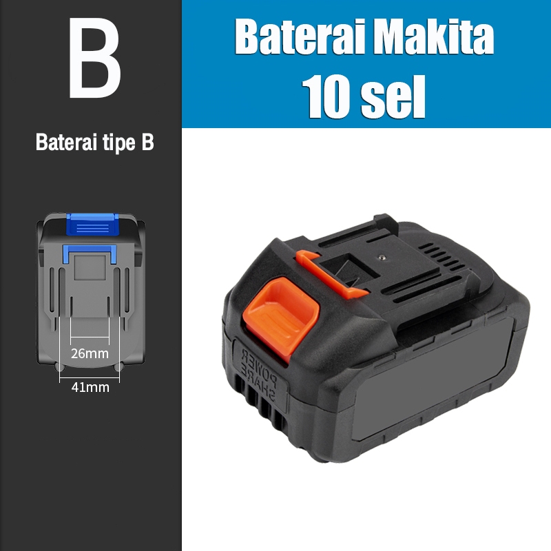 Jual New Baterai Litium A/B/C Li-Ion Baterai Bor Electric Cordless ...