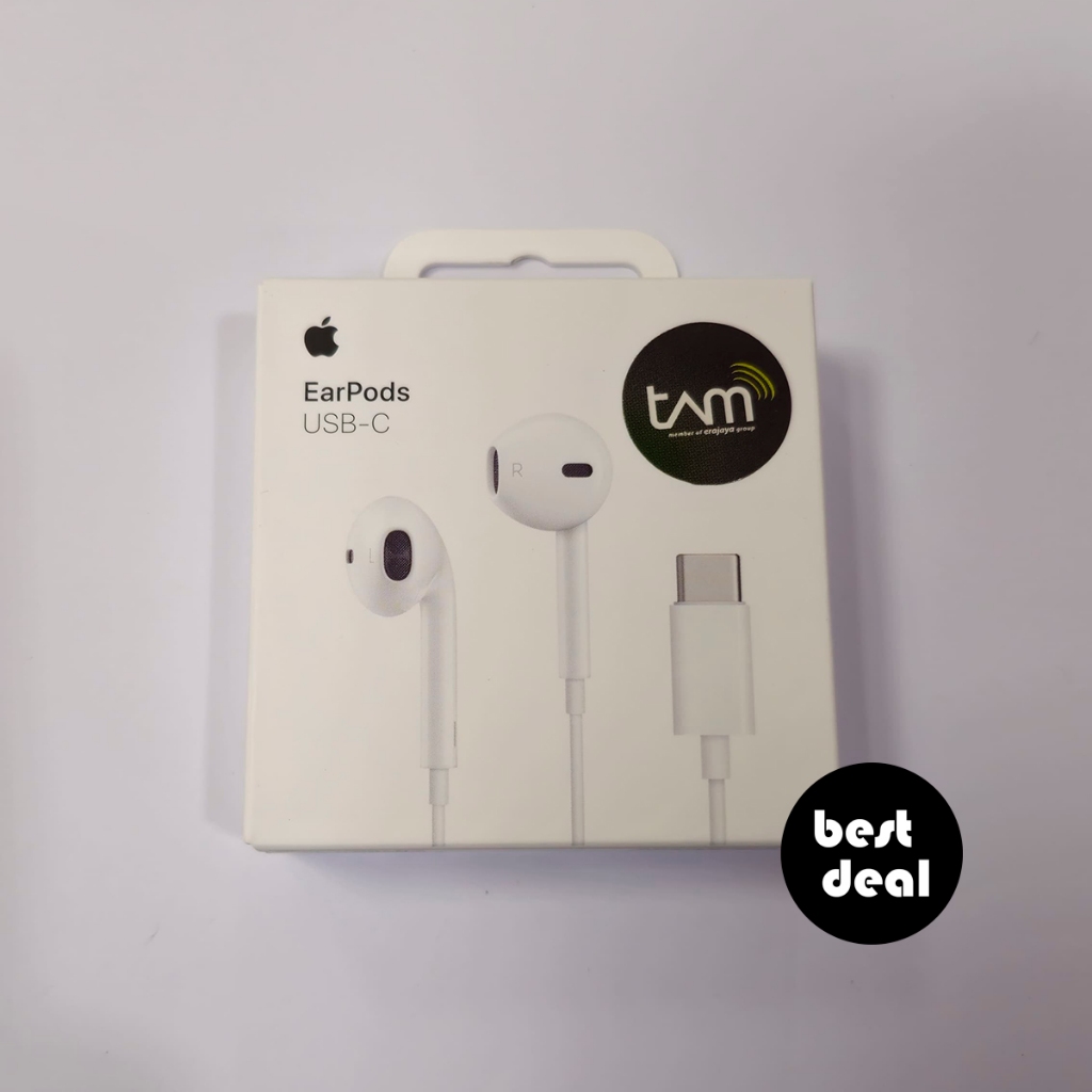Jual Apple EarPods USB-C Original Pack Resmi TAM / iBox