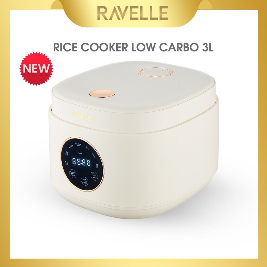 Jual RAVELLE Digital Rice Cooker Low Carbo 3 Liter Penanak Nasi Low Watt Shopee Indonesia