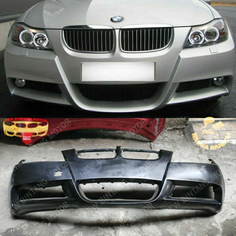 Pare-choc Arrière BMW E90 M Tech Double Sortie ABS