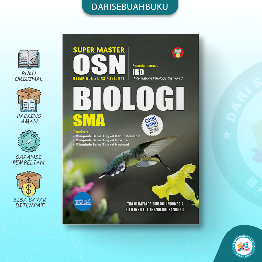 Jual Buku SUPER MASTER - OSN BIOLOGI Untuk SMA - Edisi TERBARU - Buku ...