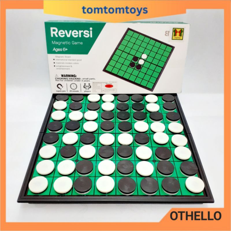 Jual REVERSI Magnetic Game OTHELLO Board Game | Shopee Indonesia