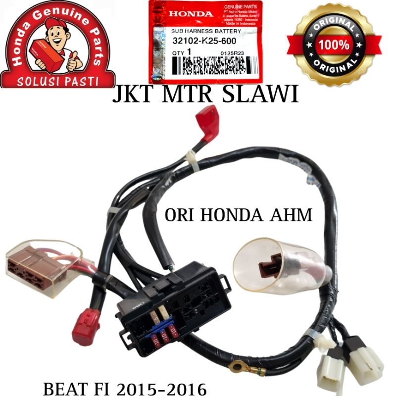 Jual 32102-K25-600 sub harness baterry kabel aki kabel baterai, kabel