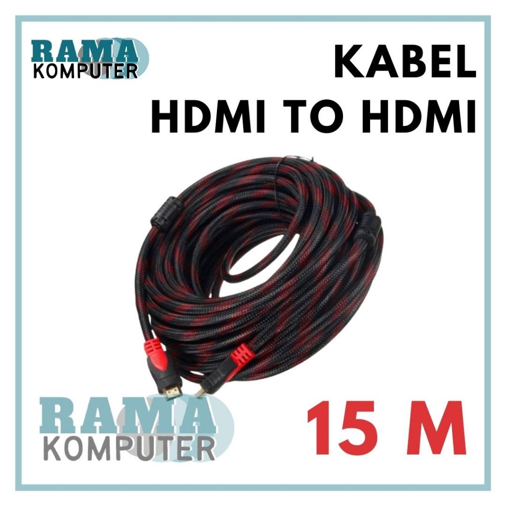 Jual KABEL HDMI TO HDMI 15M | Shopee Indonesia