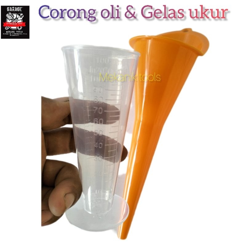 Jual Corong Oli Motor panjang minyak air radiator Bensin solar Gelas ...