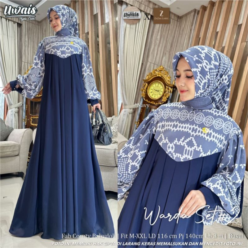 Jual warda set Hijab original by Uwais | Shopee Indonesia