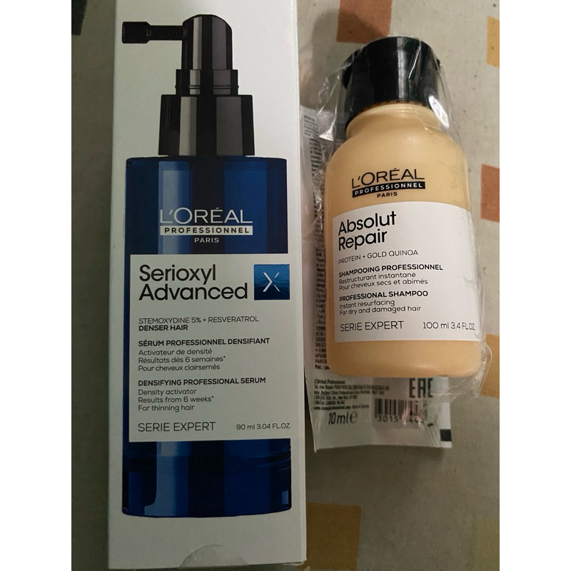Jual L'Oreal Professionel Serioxly Denser Hair Serum Rambut Rontok 90ml ...