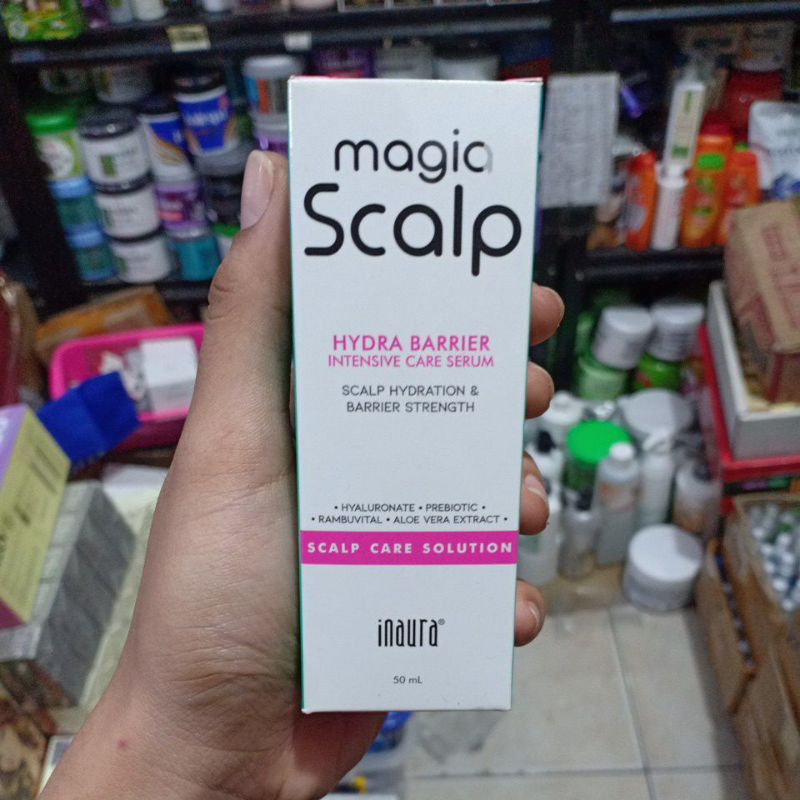 Jual Inaura Magia Scalp Hydra Barrier Intensive Care Serum | Shopee ...